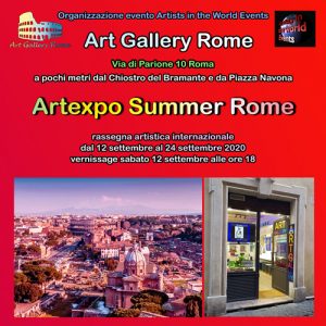 Flyer fronte Artexpo Summer Rome 2020-xxx